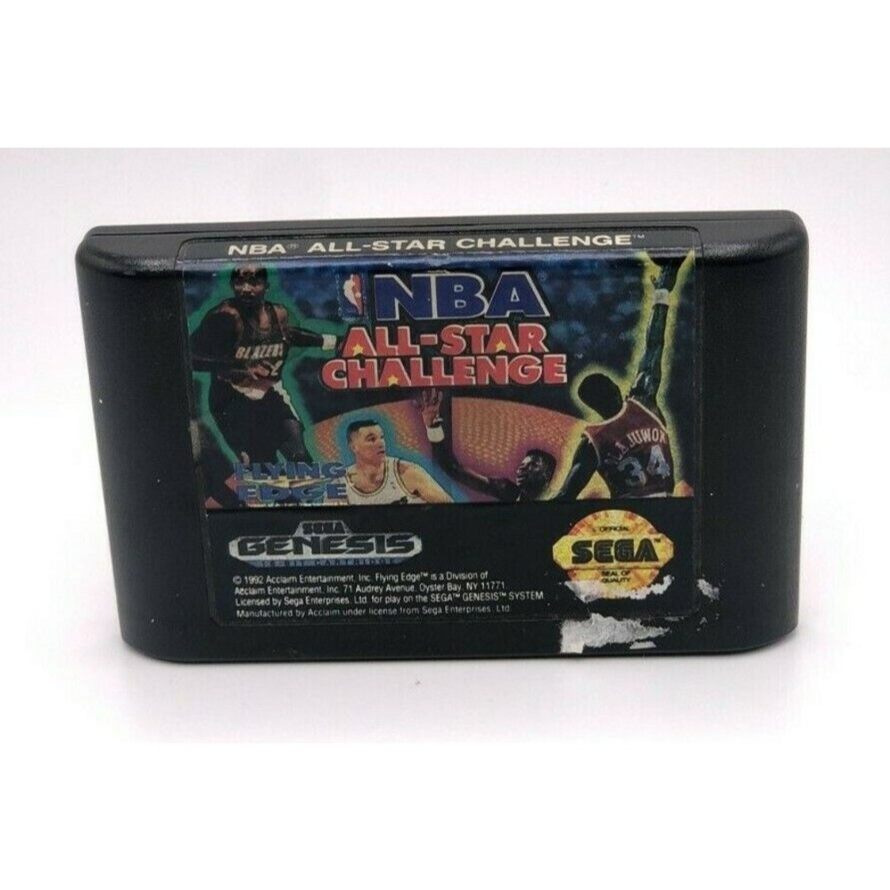 NBA All-Star Challenge (Sega Genesis, 1992)